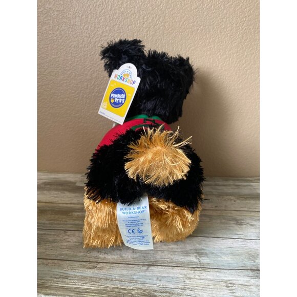 Build-A-Bear Promise Pets Yorkshire Terrier Yorkie Dog Plush NWT Christmas Outfi - Picture 3 of 13
